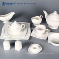 Blanc pur en vrac KUNLUN personnaliser le thé en céramique en céramique set de thé en porcelaine blanche